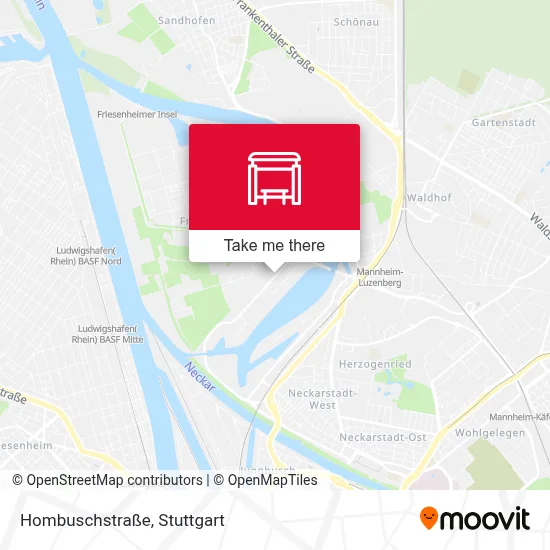 Hombuschstraße map