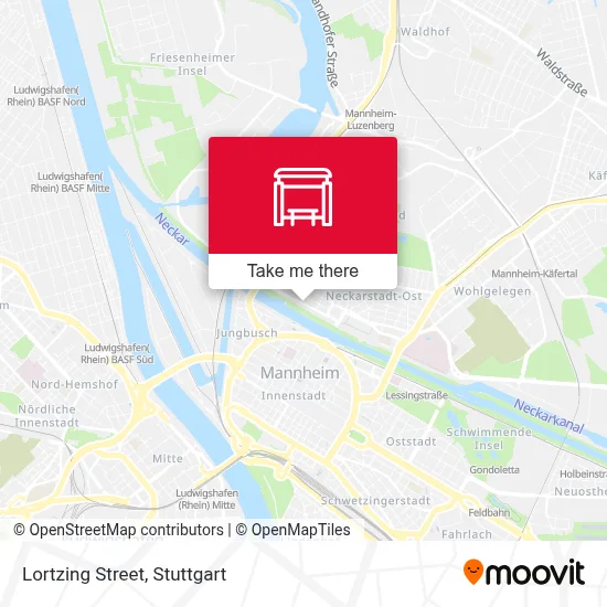 Lortzingstraße map