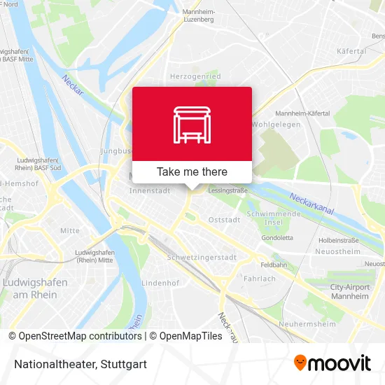 Nationaltheater map