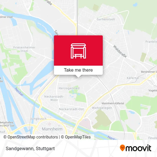 Sandgewann map