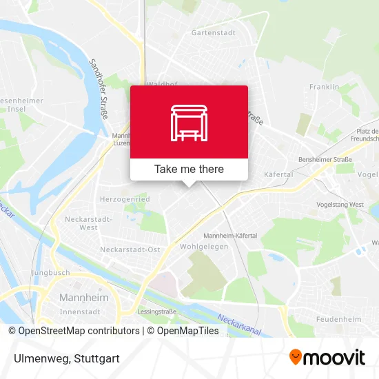 Ulmenweg map