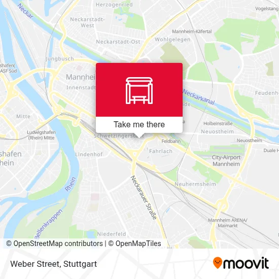 Weberstraße map