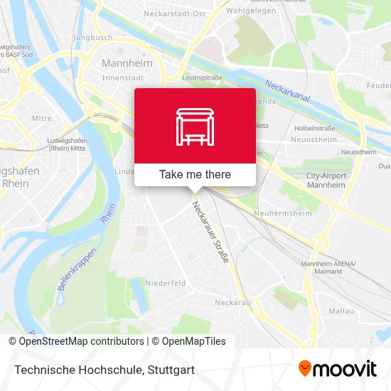 Technische Hochschule map