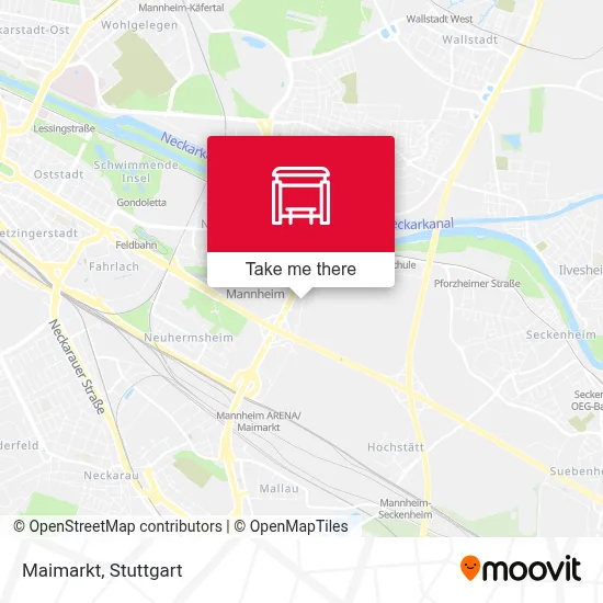 Maimarkt map