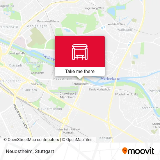 Neuostheim map