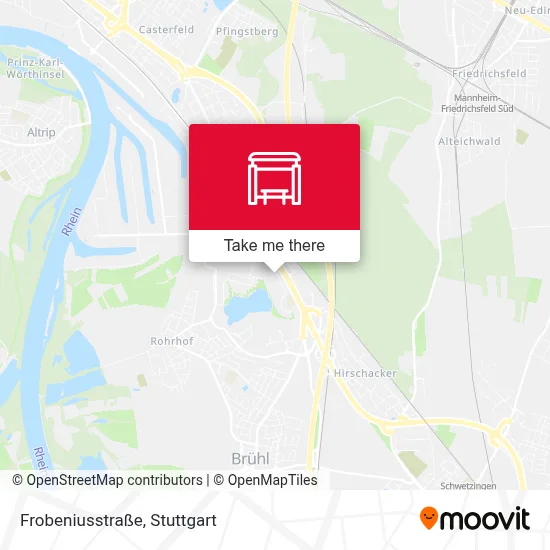 Frobeniusstraße map