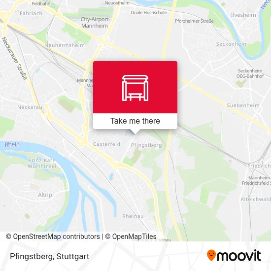 Pfingstberg map