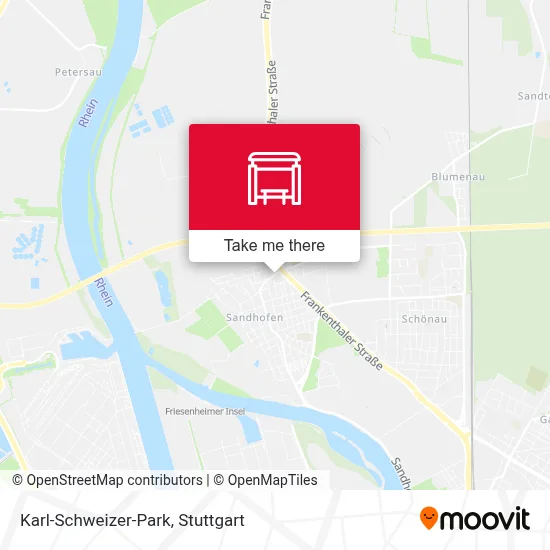 Karl-Schweizer-Park map