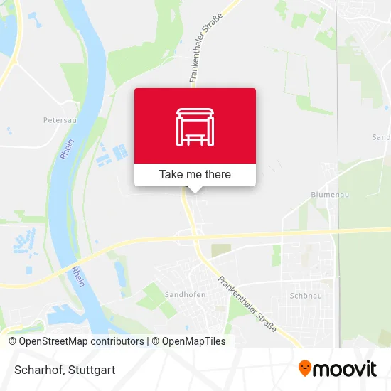 Scharhof map