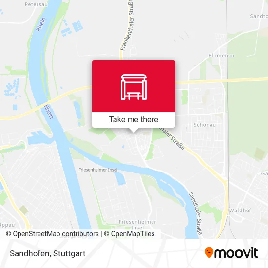 Sandhofen map