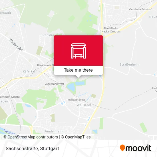 Sachsenstraße map