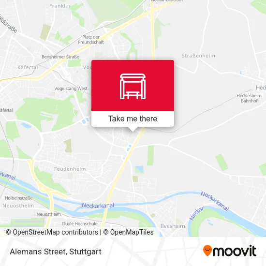 Alemannenstraße map