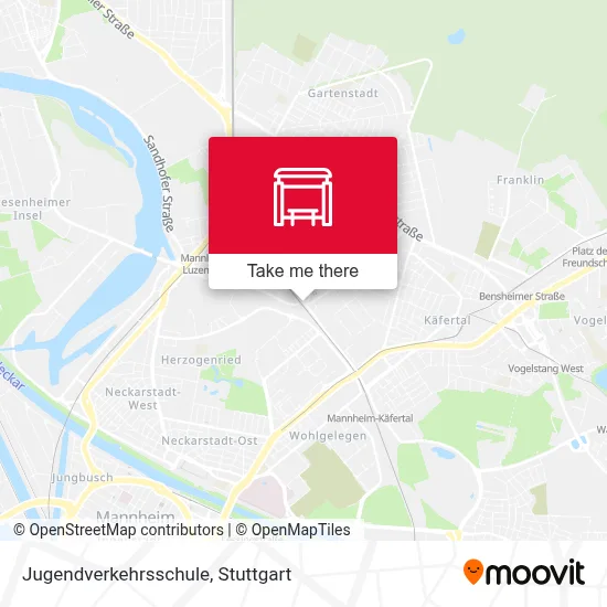 Jugendverkehrsschule map