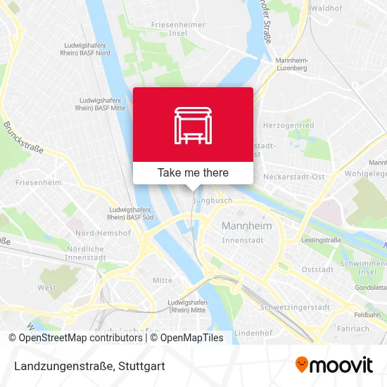 Landzungenstraße map