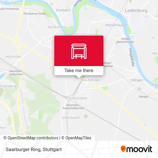Saarburger Ring map