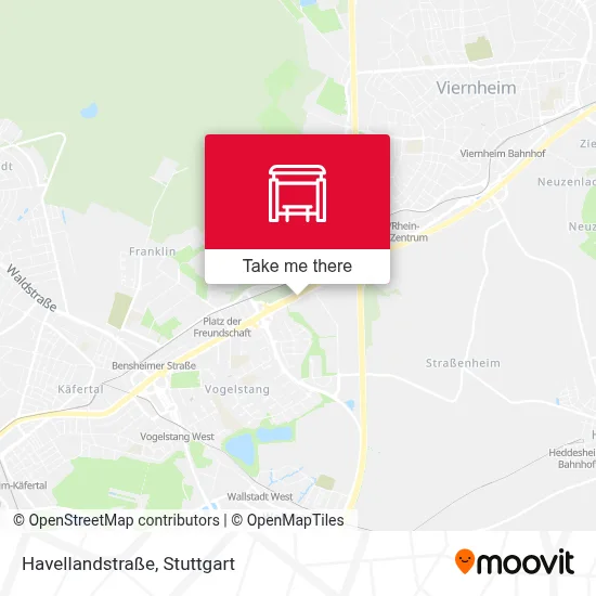 Havellandstraße map