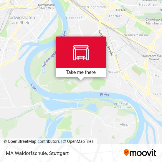 MA Waldorfschule map