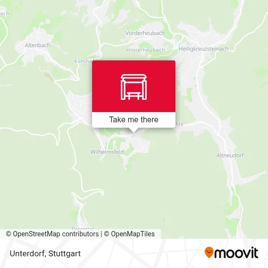 Unterdorf map