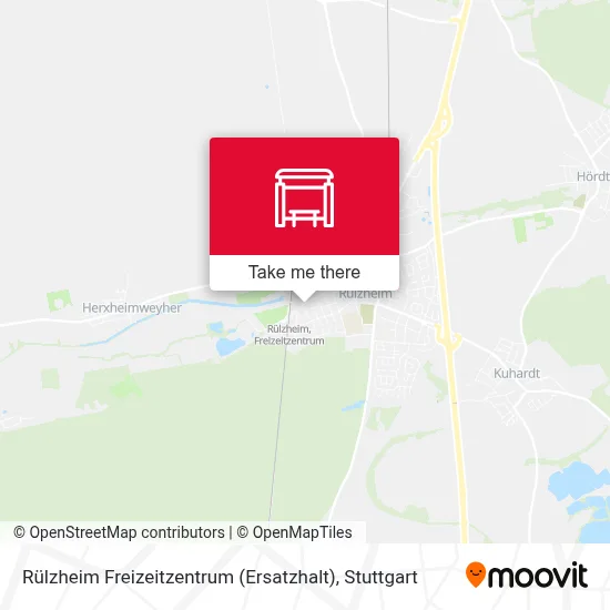 Rülzheim Freizeitzentrum (Ersatzhalt) map
