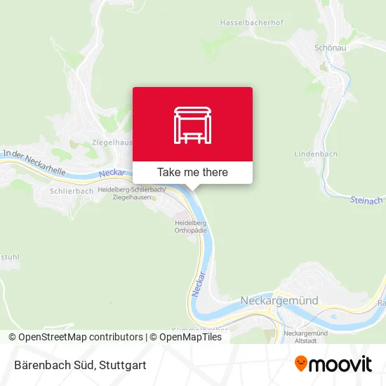 Карта Bärenbach Süd