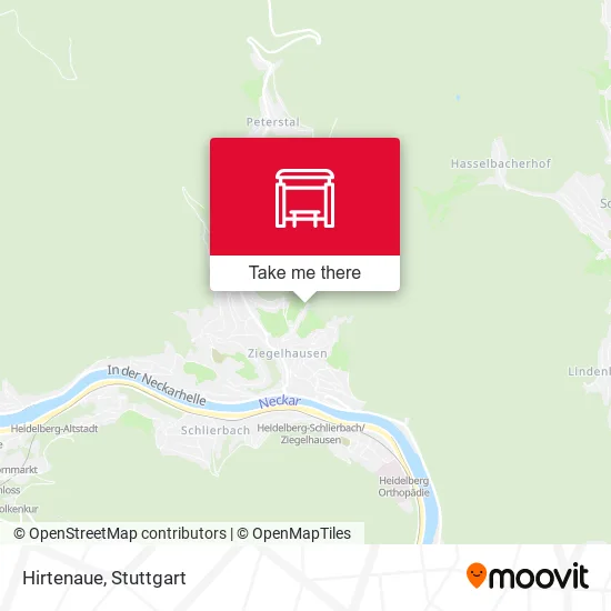 Карта Hirtenaue