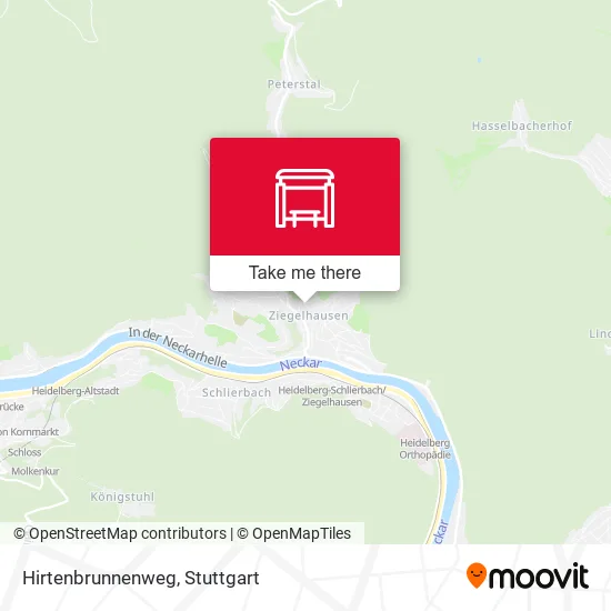 Карта Hirtenbrunnenweg