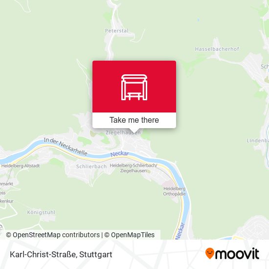 Карта Karl-Christ-Straße