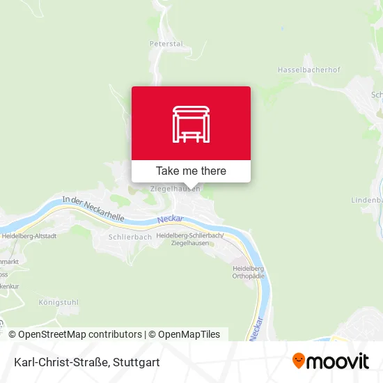 Карта Karl-Christ-Straße