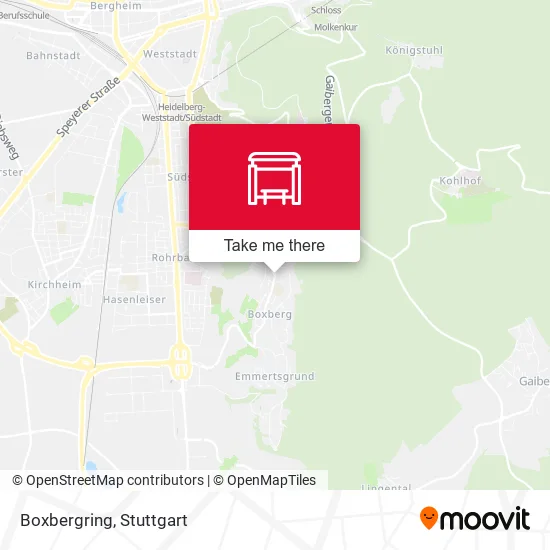 Карта Boxbergring