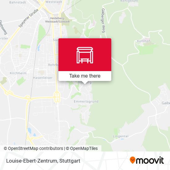 Карта Louise-Ebert-Zentrum