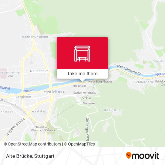 Карта Alte Brücke