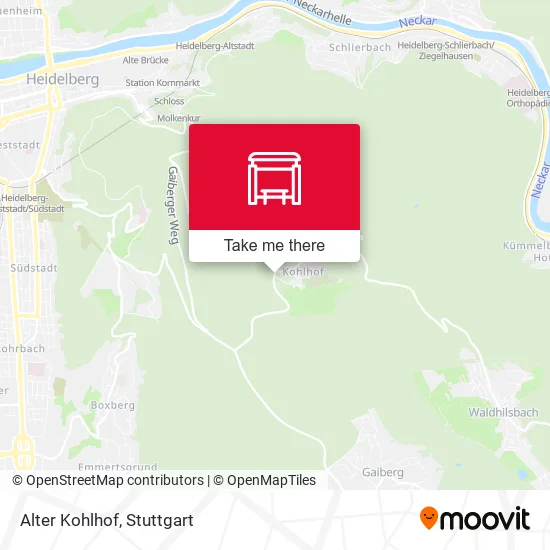 Карта Alter Kohlhof