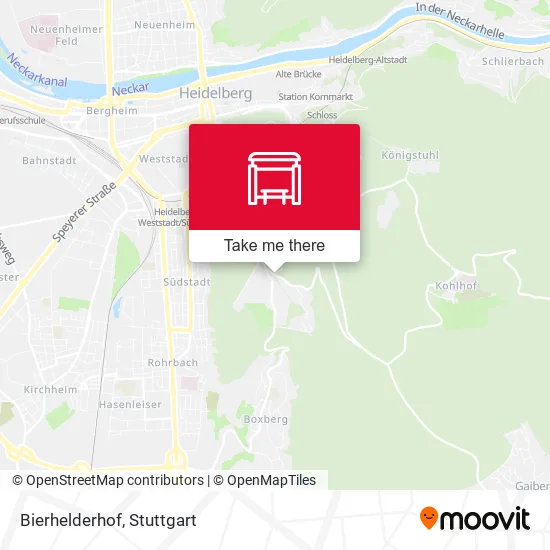 Карта Bierhelderhof