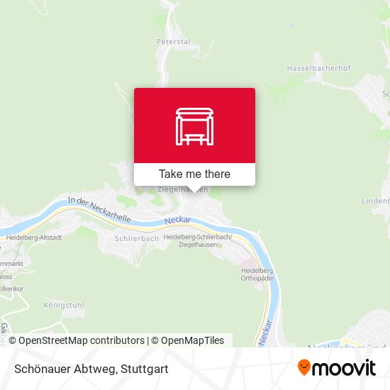 Schönauer Abtweg map