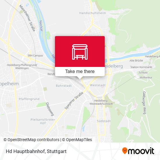 Hd Hauptbahnhof map