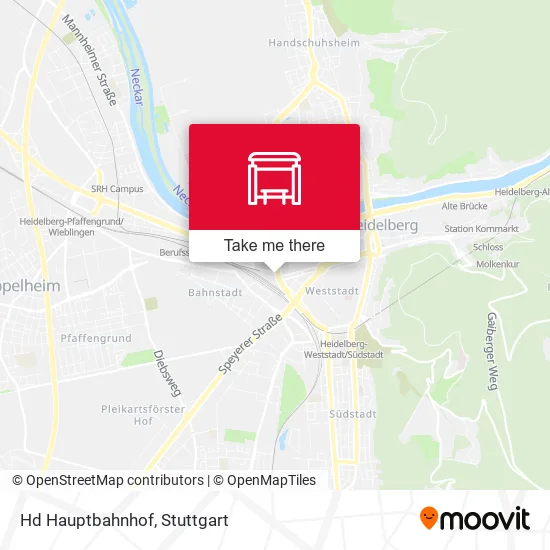 Карта Hd Hauptbahnhof