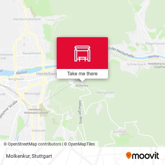 Карта Molkenkur