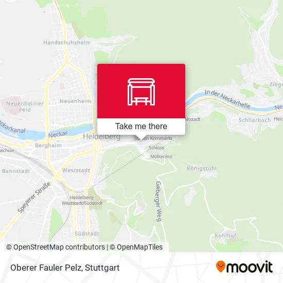 Карта Oberer Fauler Pelz