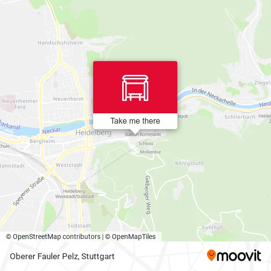 Карта Oberer Fauler Pelz