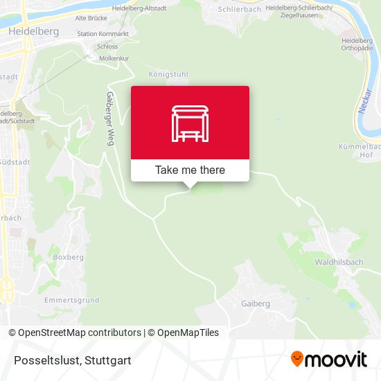 Карта Posseltslust