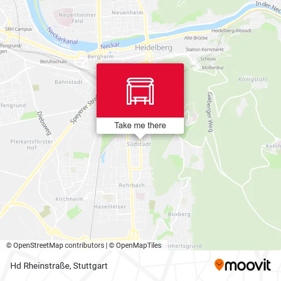 Карта Hd Rheinstraße