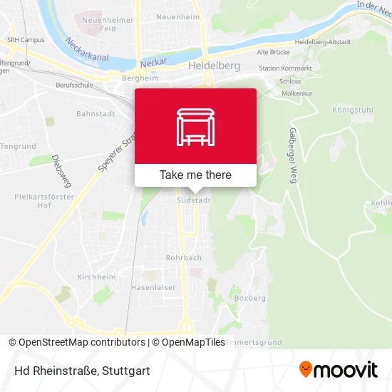 Карта Hd Rheinstraße