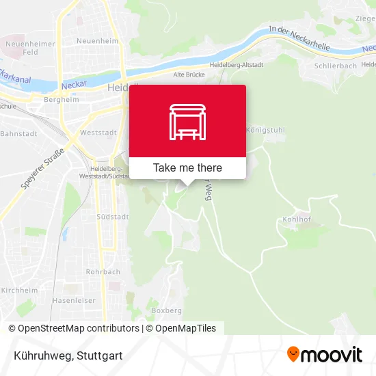 Карта Kühruhweg