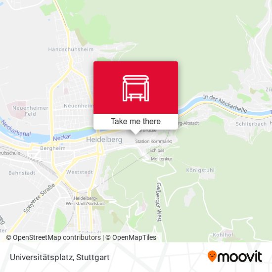 Карта Universitätsplatz