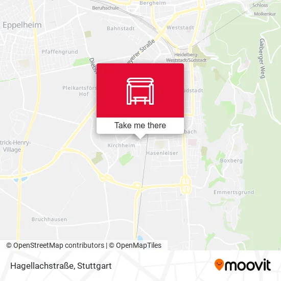 Карта Hagellachstraße