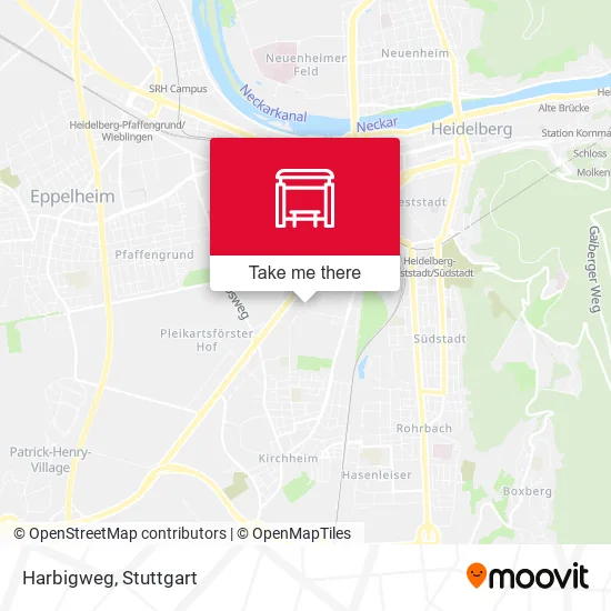 Карта Harbigweg
