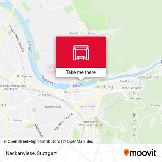 Карта Neckarwiese