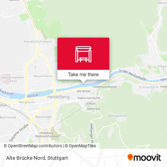 Карта Alte Brücke Nord
