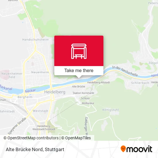 Карта Alte Brücke Nord