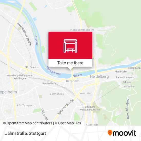 Карта Jahnstraße